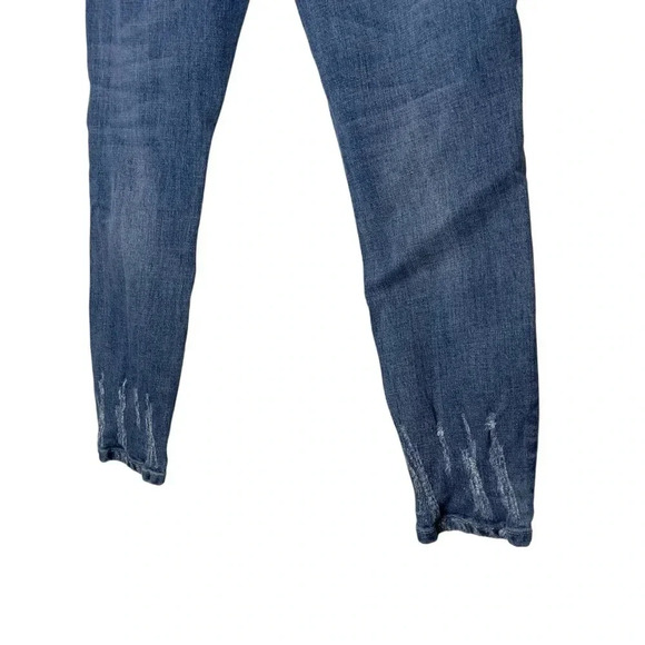 One Teaspoon High Waist Freebird II Stretch Fitted Leg Distressed Jeans  Size 28 - Picture 8 of 11
